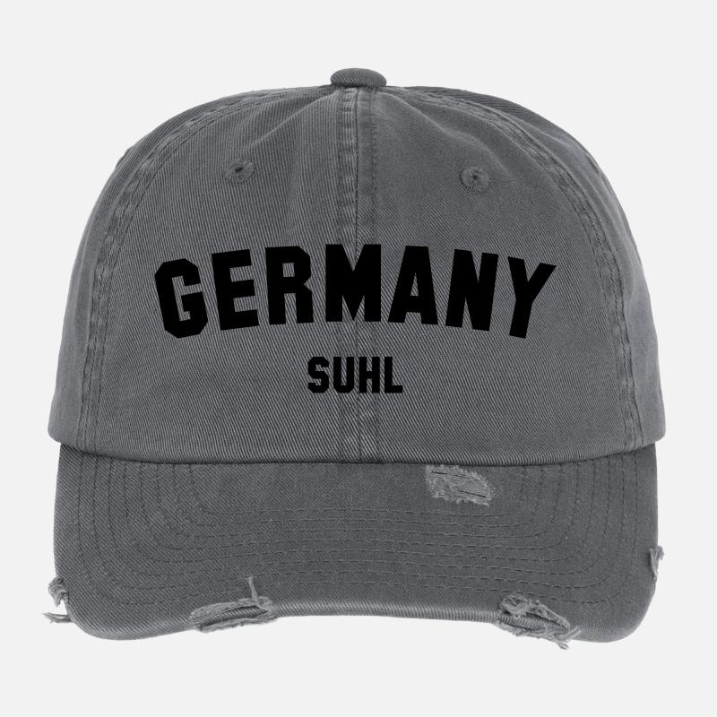 SUHL Casquette vintage effet usé Flexfit