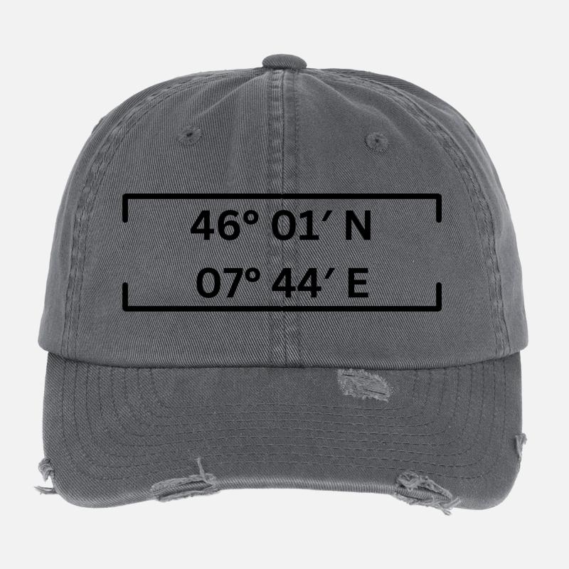 Coordinates Zermatt Minimalist Flexfit Vintage Destroyed Cap
