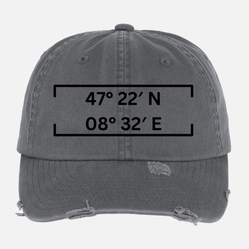 Coordinates Zurich Minimalist Flexfit Vintage Destroyed Cap
