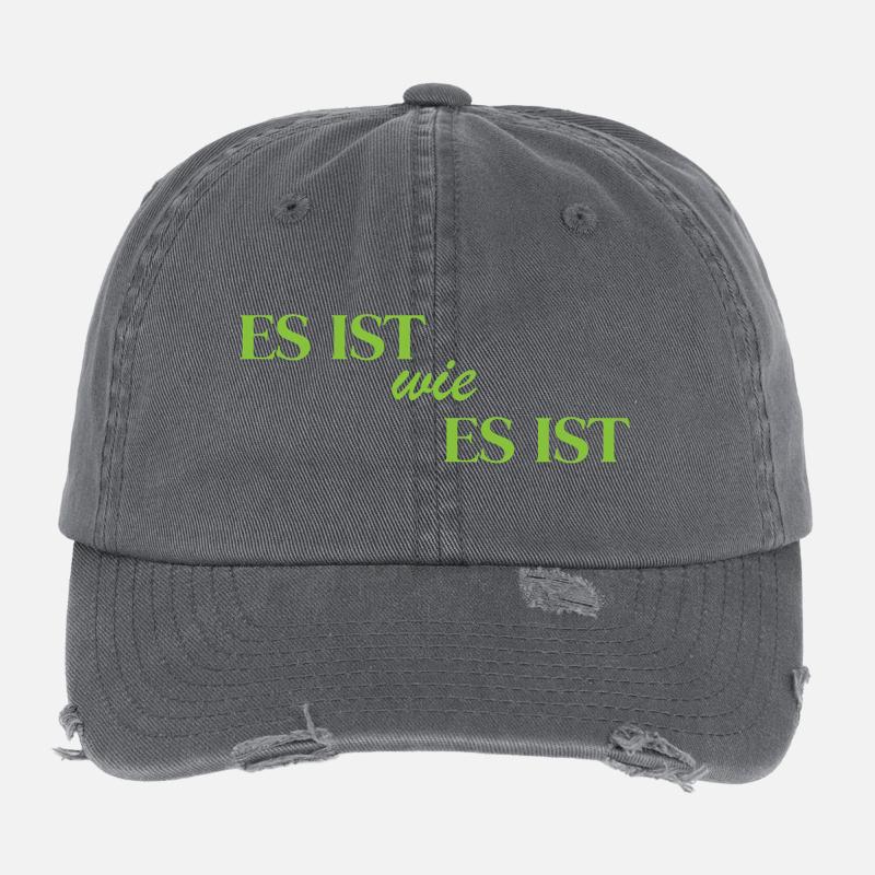 It is what it is Flexfit Vintage Destroyed Cap