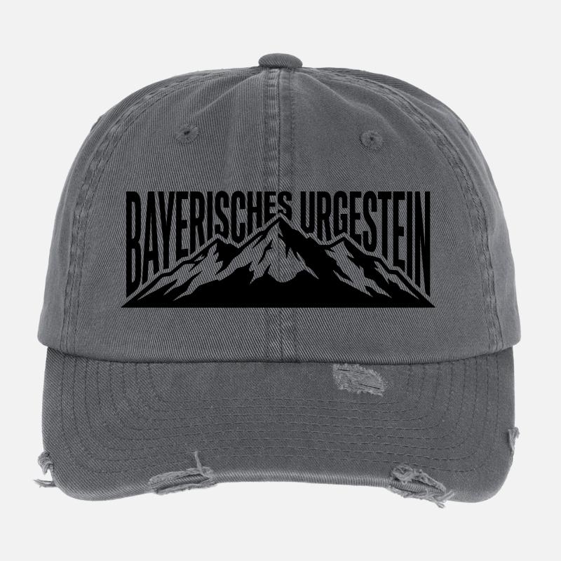 Bayrisches Urgestein Flexfit Vintage Destroyed Cap