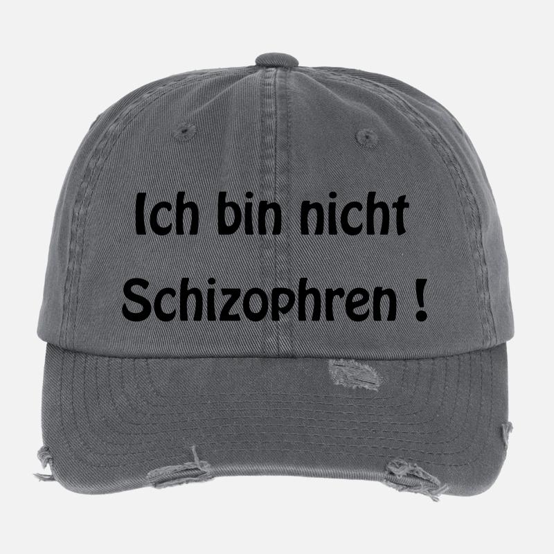 Schizophren Flexfit Vintage Destroyed Cap