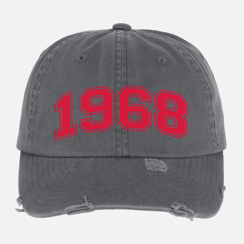 1968 Casquette vintage effet usé Flexfit