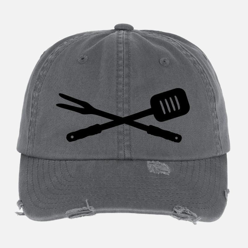 barbecue Casquette vintage effet usé Flexfit
