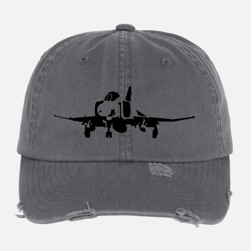 Phantom F-4 Casquette vintage effet usé Flexfit