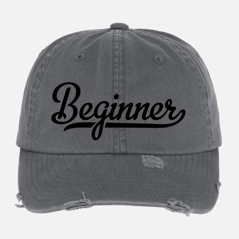 beginner Flexfit Vintage Destroyed Cap