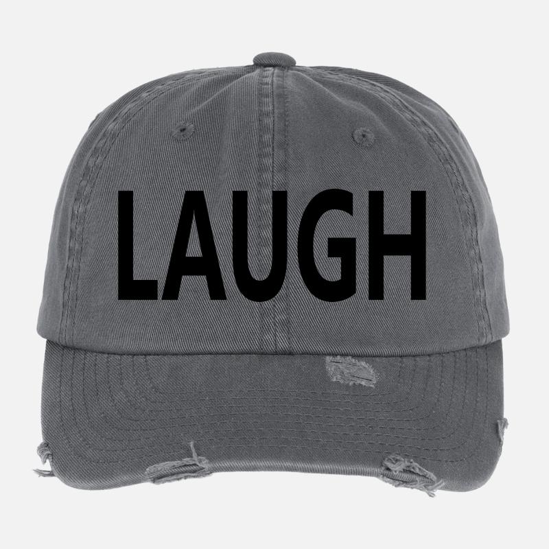 Laugh Flexfit Vintage Destroyed Cap