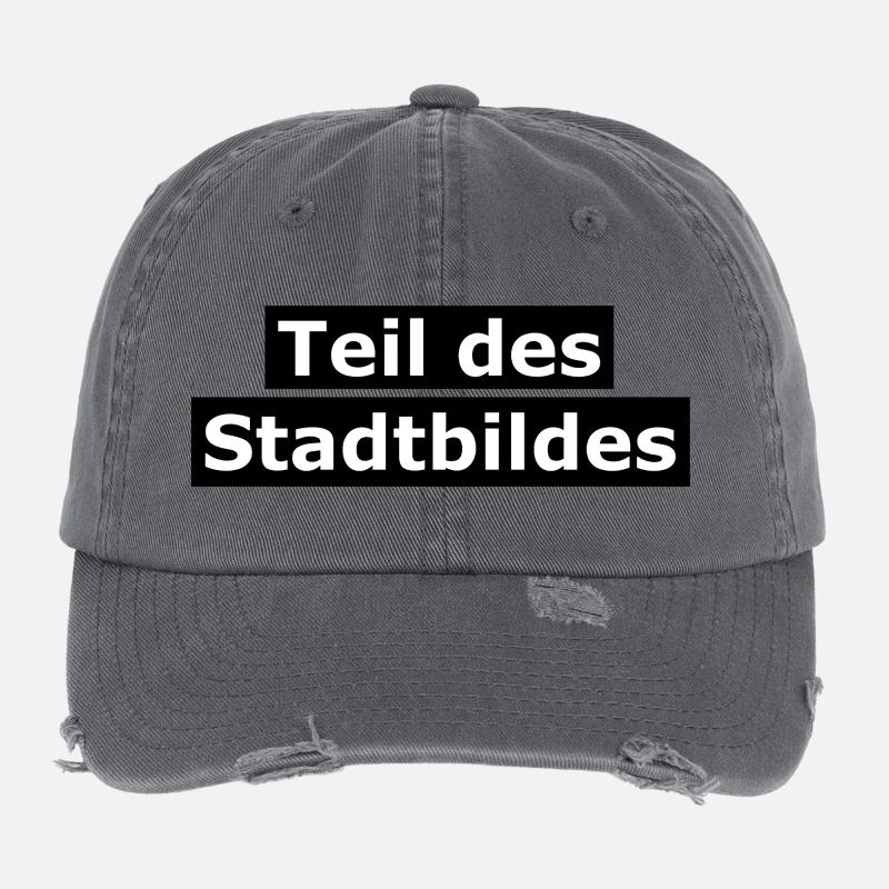 Partie intégrante du paysage urbain Casquette vintage effet usé Flexfit