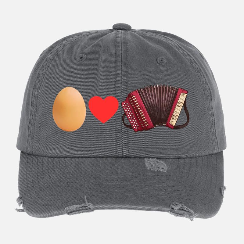 Ei love Quetschn Flexfit Vintage Destroyed Cap