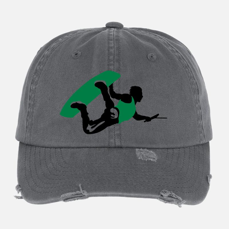 Wakeboarding Flexfit Vintage Destroyed Cap