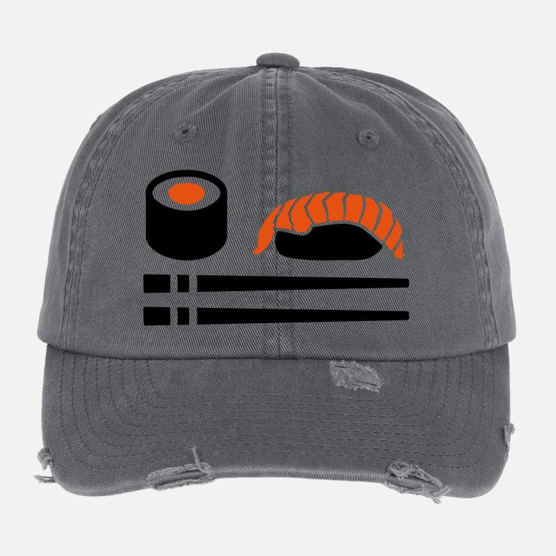 Sushi Flexfit Vintage Destroyed Cap