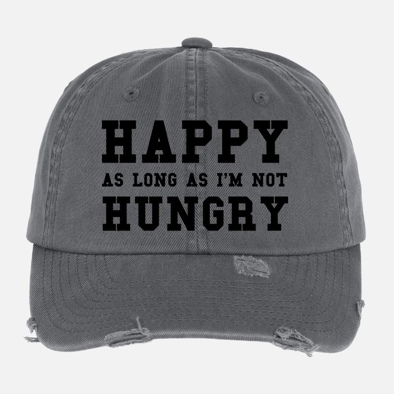 Hungry Flexfit Vintage Destroyed Cap