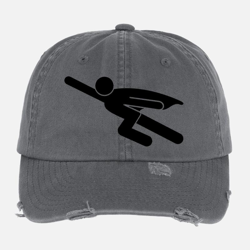 superhero Flexfit Vintage Destroyed Cap