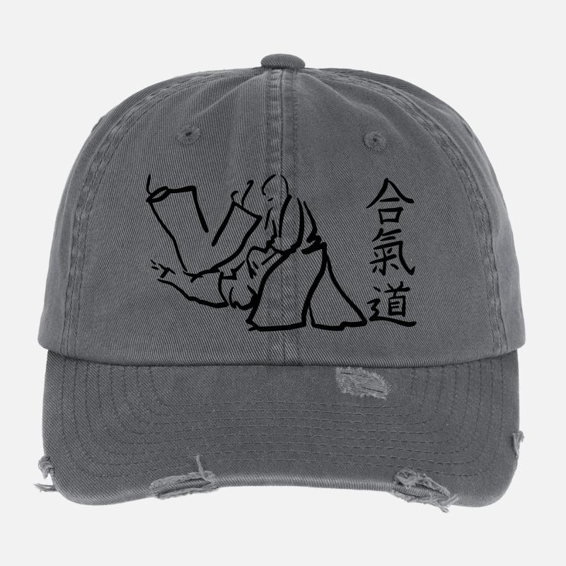 aikido Flexfit Vintage Destroyed Cap