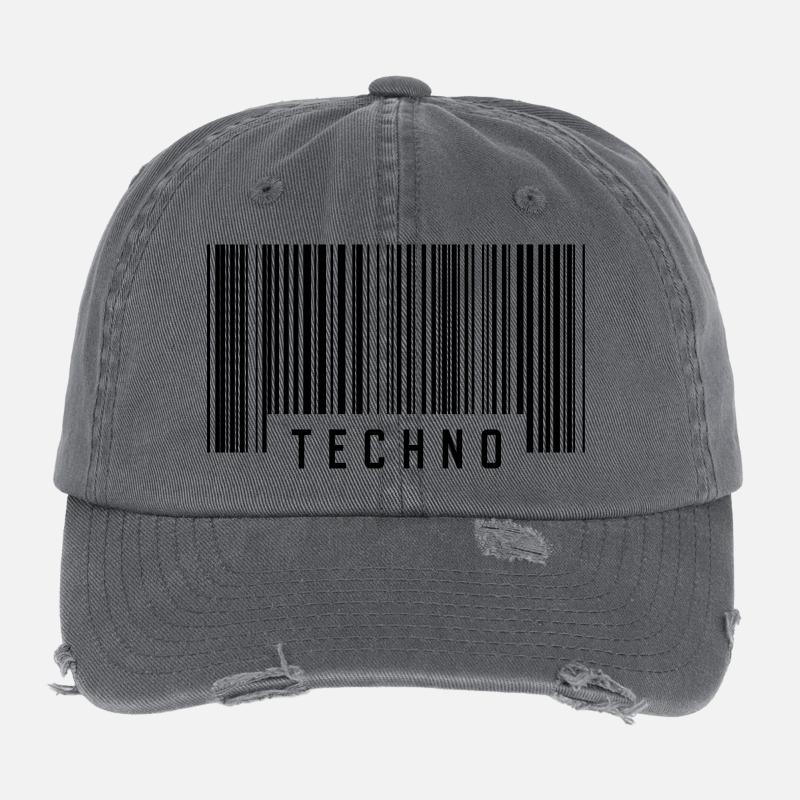 Techno Flexfit Vintage Destroyed Cap