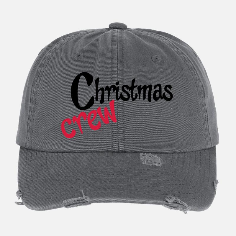 Teamwork zu Weihnachten Flexfit Vintage Destroyed Cap