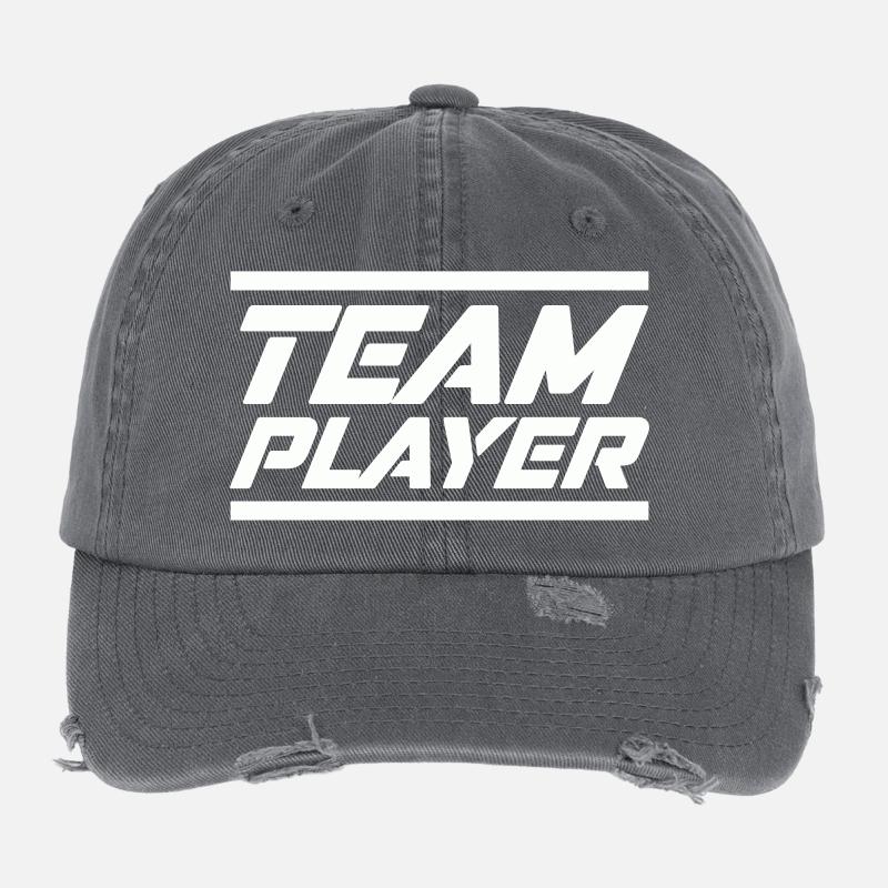 team player Flexfit Vintage Destroyed Cap