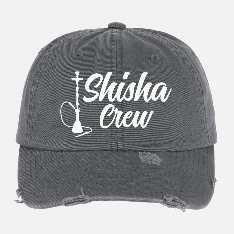 Shisha Crew Flexfit Vintage Destroyed Cap