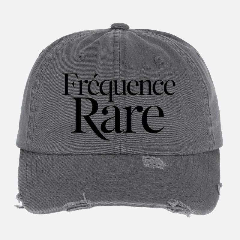 Fréquence Rare Casquette vintage effet usé Flexfit
