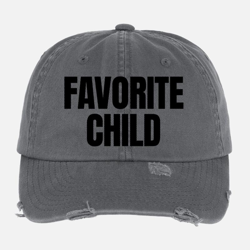 Enfant préféré Casquette vintage effet usé Flexfit