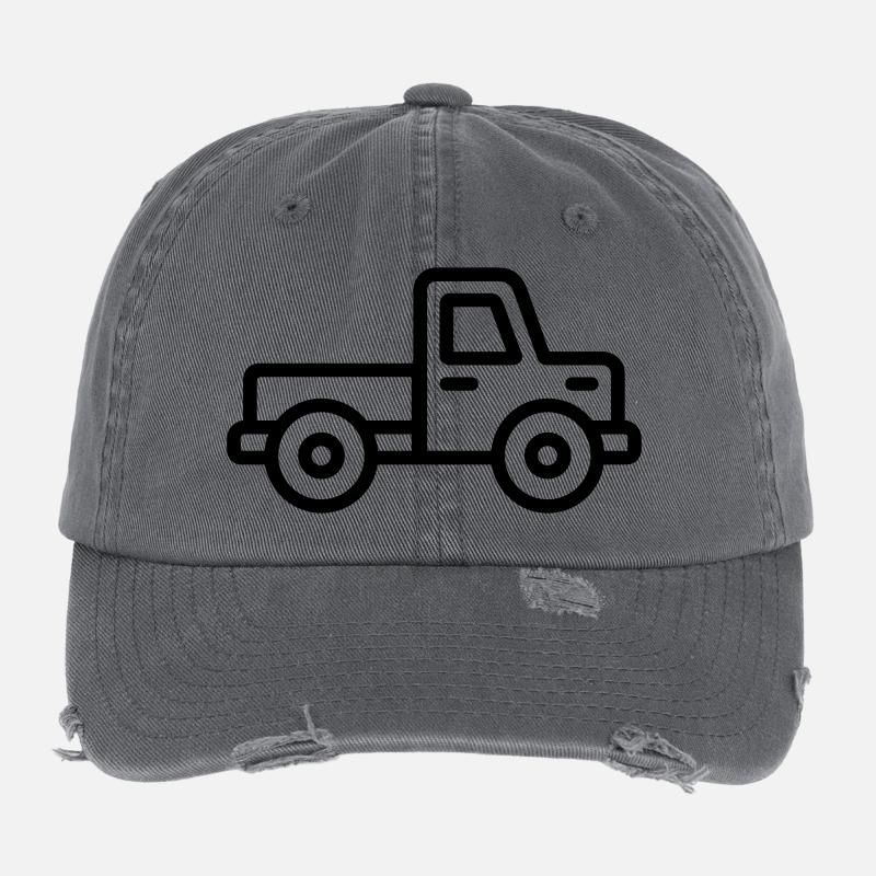 Lkw Flexfit Vintage Destroyed Cap