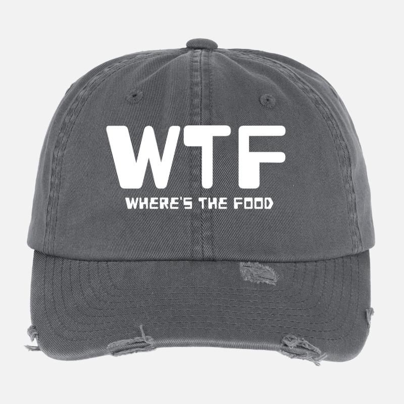 WTF Flexfit Vintage Destroyed Cap
