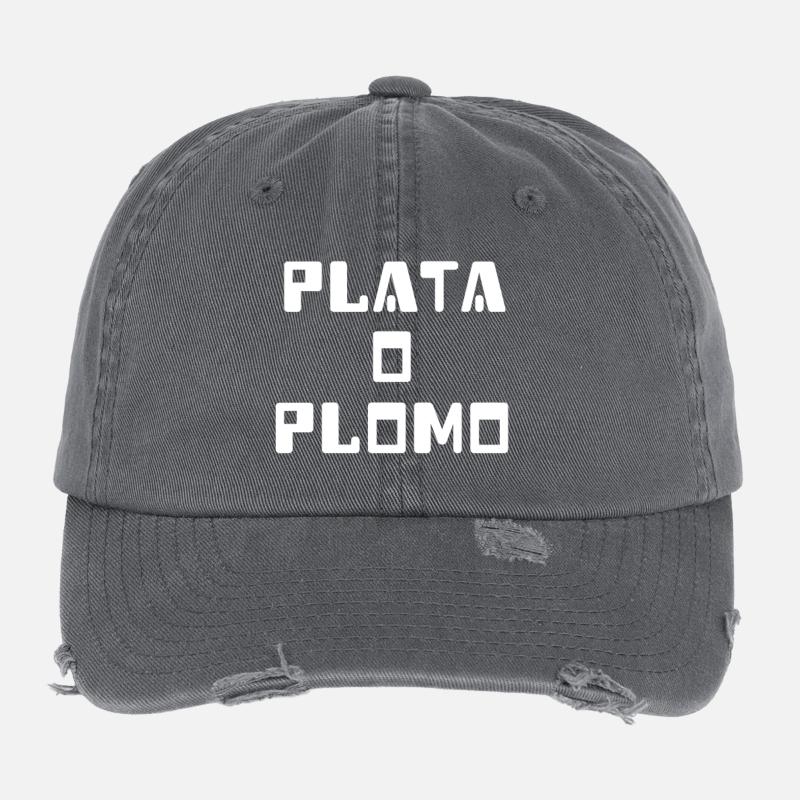 Plata o plomo Casquette vintage effet usé Flexfit