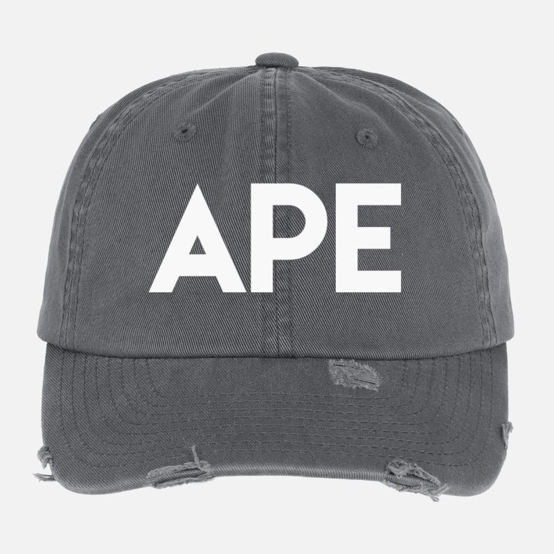 Ape Flexfit Vintage Destroyed Cap