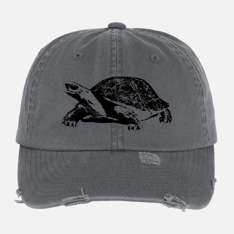Turtle Flexfit Vintage Destroyed Cap