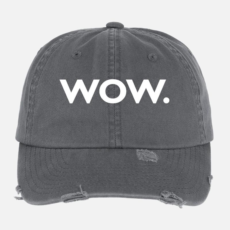 WOW. Casquette vintage effet usé Flexfit