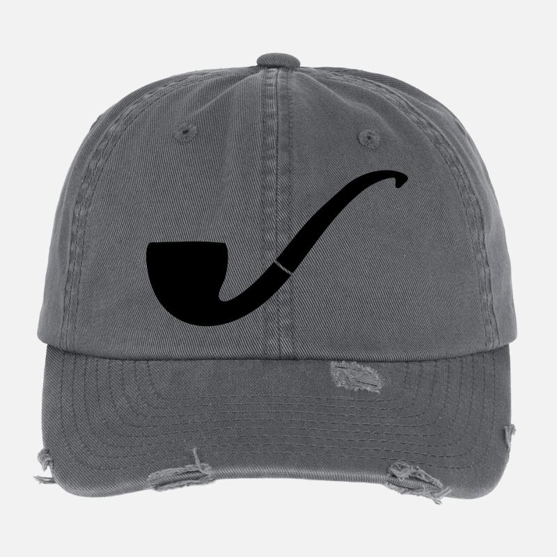 pipe Flexfit Vintage Destroyed Cap