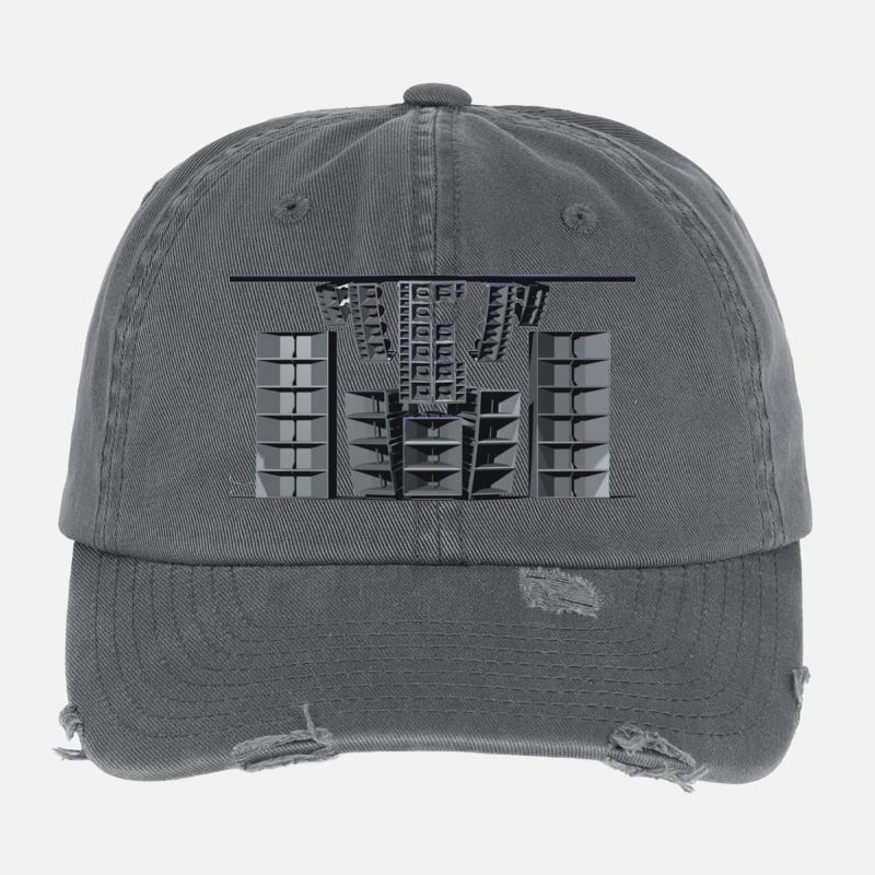 sound system10 Casquette vintage effet usé Flexfit