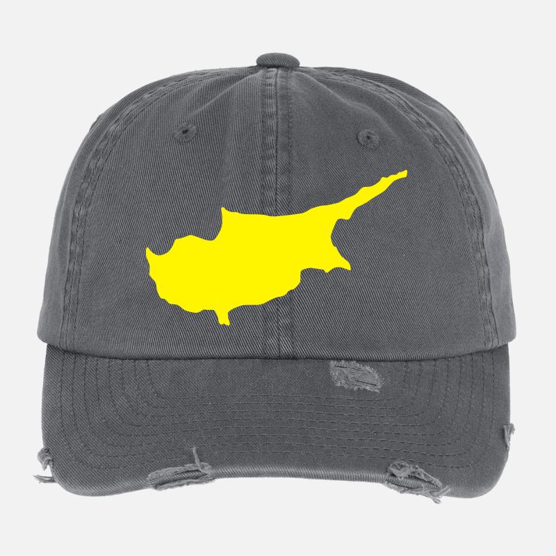 zypern Flexfit Vintage Destroyed Cap