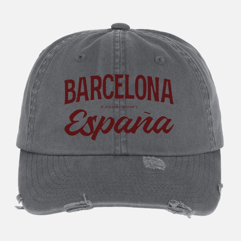 Barcelona Flexfit Vintage Destroyed Cap