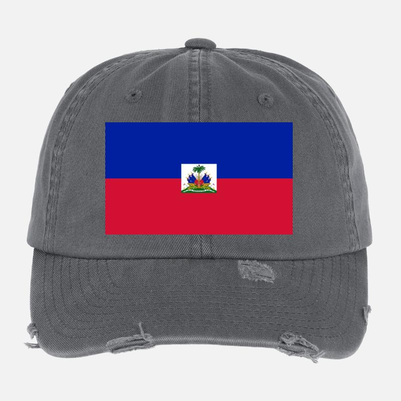 Haïti Casquette vintage effet usé Flexfit