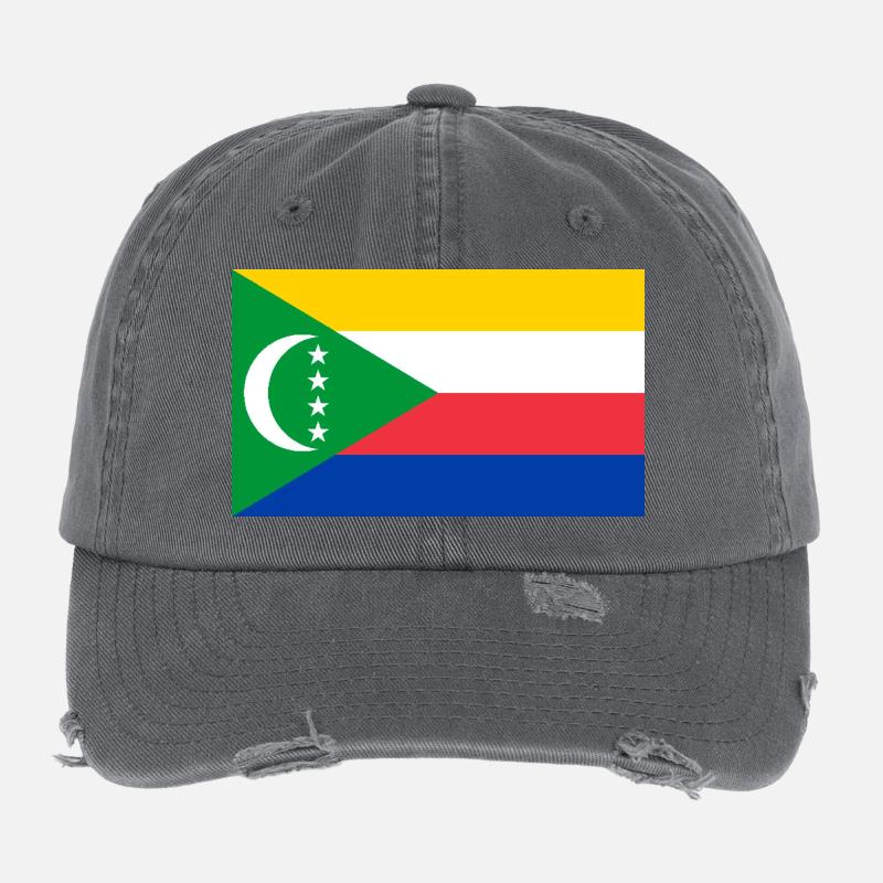Comoros Flexfit Vintage Destroyed Cap
