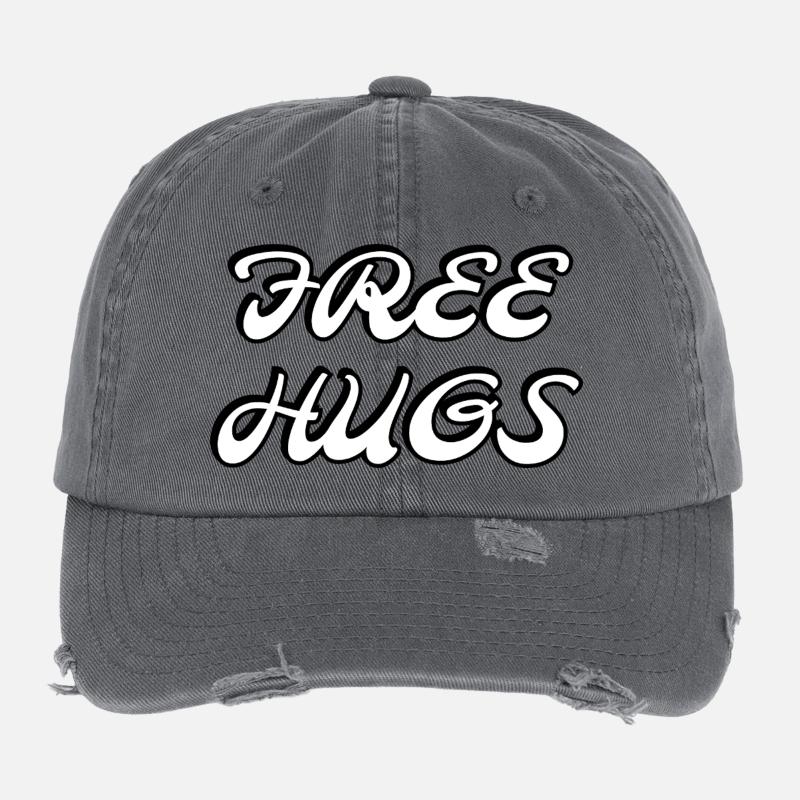 Câlins gratuits Casquette vintage effet usé Flexfit