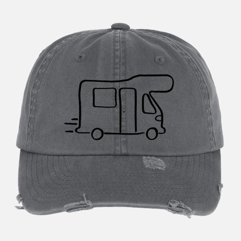 Wohnmobil Flexfit Vintage Destroyed Cap