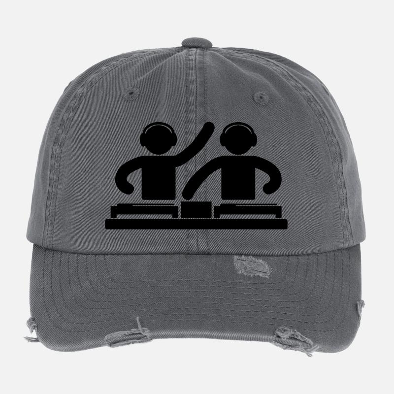 DJs Flexfit Vintage Destroyed Cap