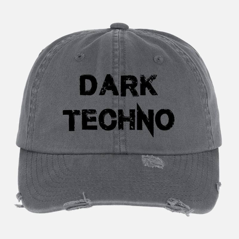 Dark Techno 2.0 Flexfit Vintage Destroyed Cap