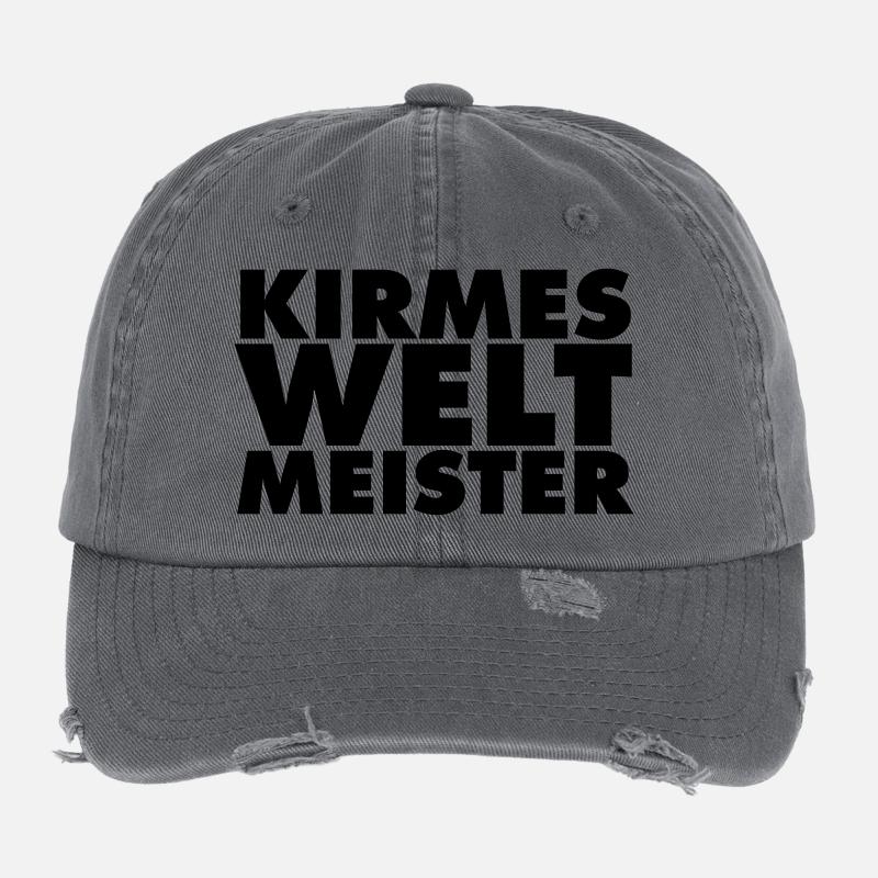 kirmes-welt-meister Flexfit Vintage Destroyed Cap