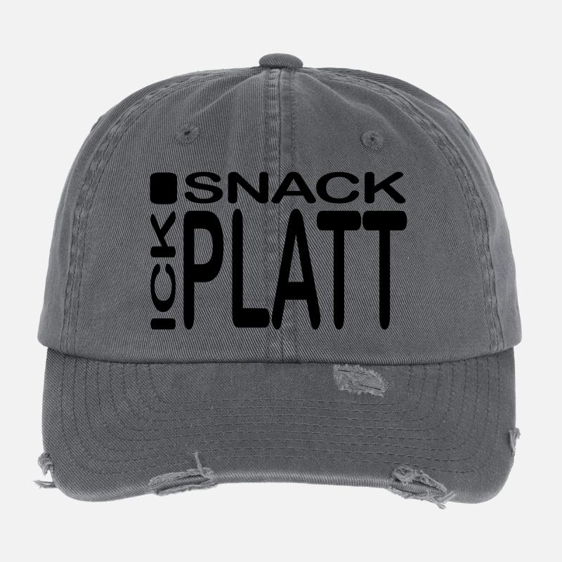 Ick snack Platt Flexfit Vintage Destroyed Cap