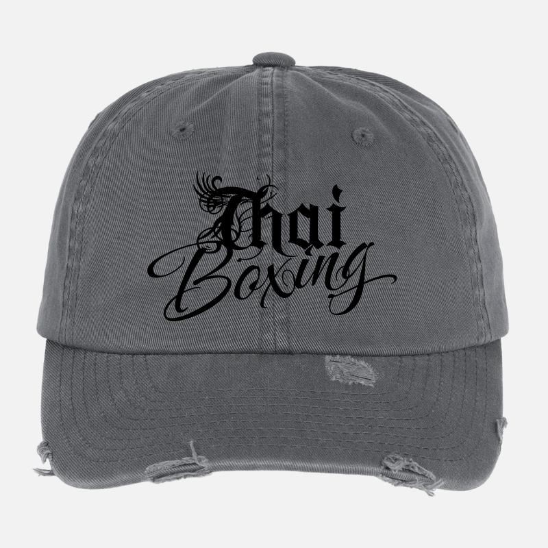 Thai Boxing Authentik Flexfit Vintage Destroyed Cap
