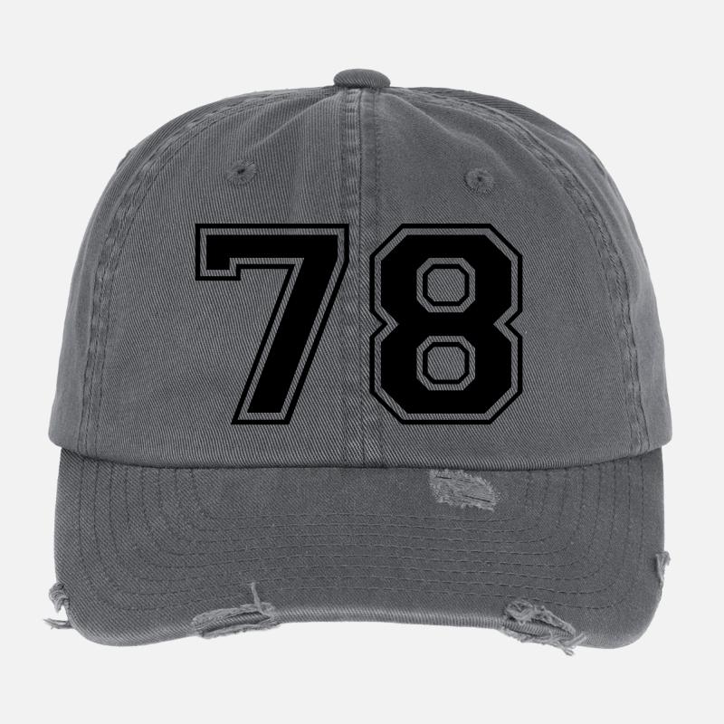 78 Casquette vintage effet usé Flexfit
