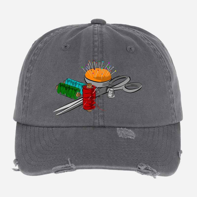 cutters Flexfit Vintage Destroyed Cap