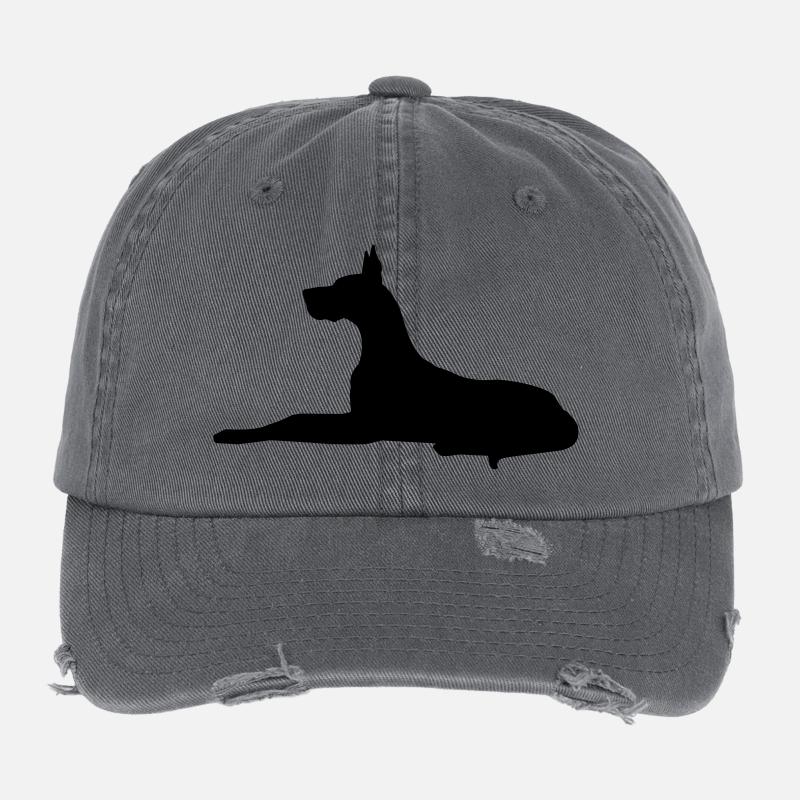 doberman Casquette vintage effet usé Flexfit