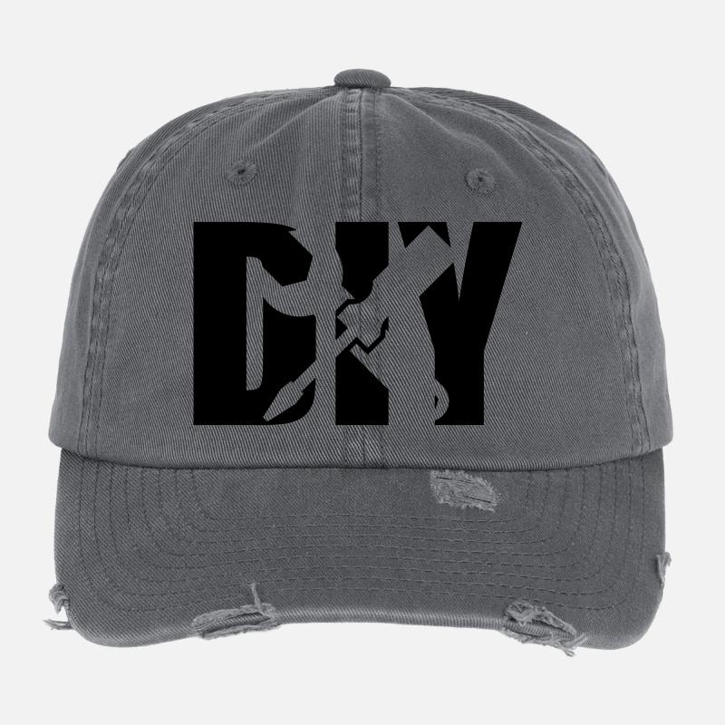 DIY Flexfit Vintage Destroyed Cap
