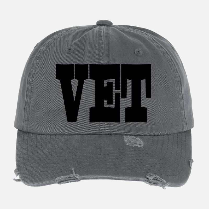 19 GRAISSE Casquette vintage effet usé Flexfit