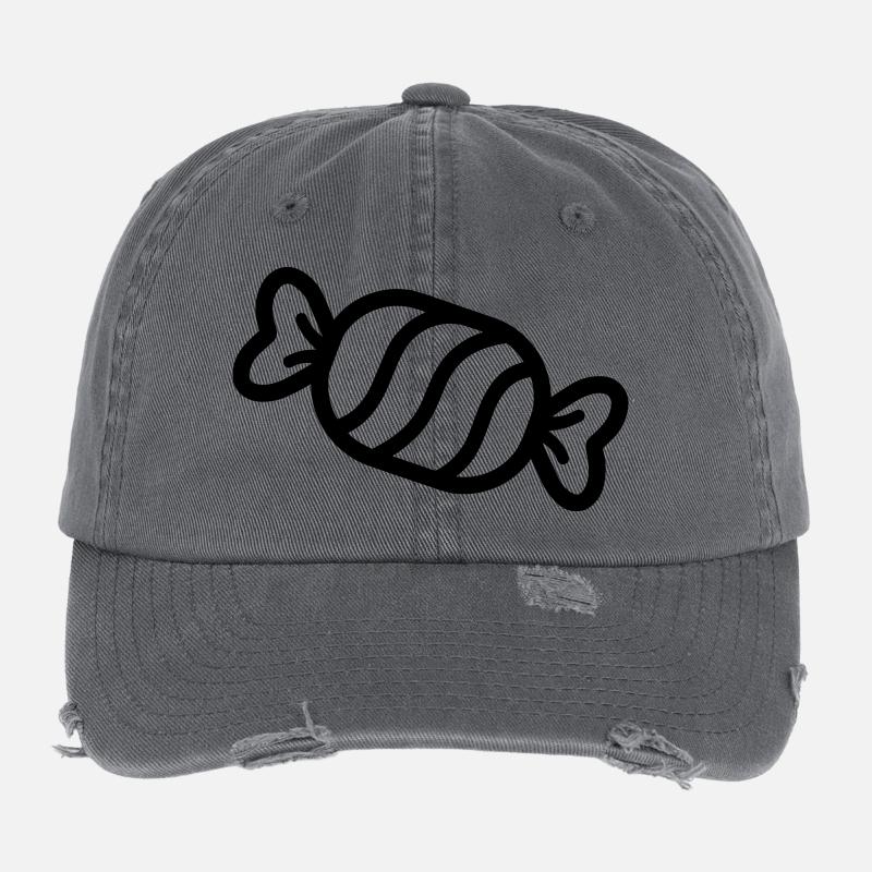 candy Flexfit Vintage Destroyed Cap
