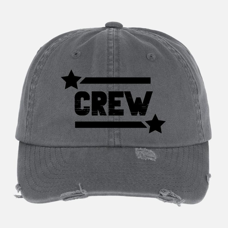 crew Flexfit Vintage Destroyed Cap